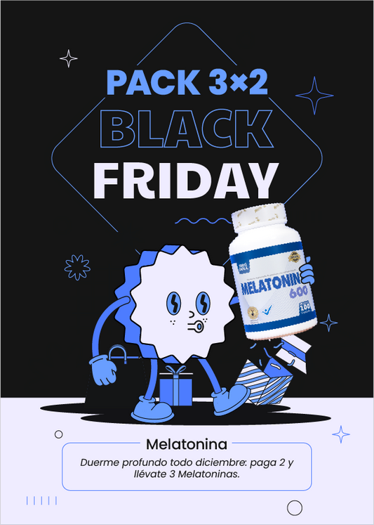 BLACK FRIDAY 🌙 Melatonina 3×2 – Duerme mejor y ahorra $60.000