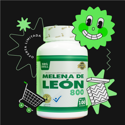 BLACK FRIDAY 🔥 Melena de León 3×2 – Activa tu mente y ahorra $71.000