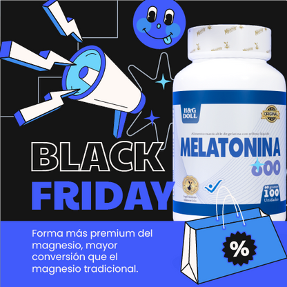 BLACK FRIDAY 🌙 Melatonina 3×2 – Duerme mejor y ahorra $60.000