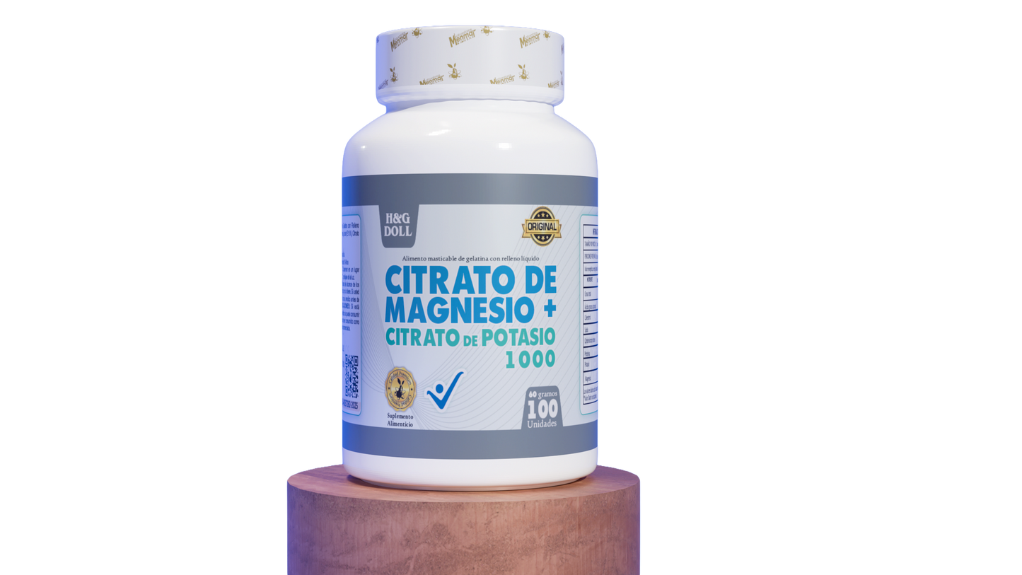 CITRATO DE MAGNESIO + CITRATO DE POTASIO