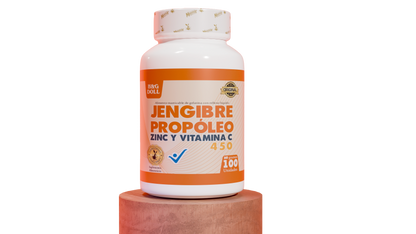 JENGIBRE + PROPÓLEO + ZINC + VITAMINA C
