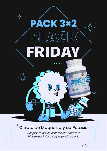 BLACK FRIDAY 🔥 Paga 2 y Lleva 3 en Citrato de Magnesio + Citrato de Potasio – Ahorra $65.000 SOLO HOY