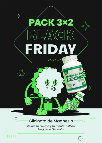 BLACK FRIDAY 🔥 Melena de León 3×2 – Activa tu mente y ahorra $71.000