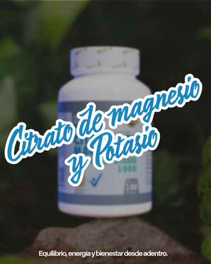 CITRATO DE MAGNESIO + CITRATO DE POTASIO