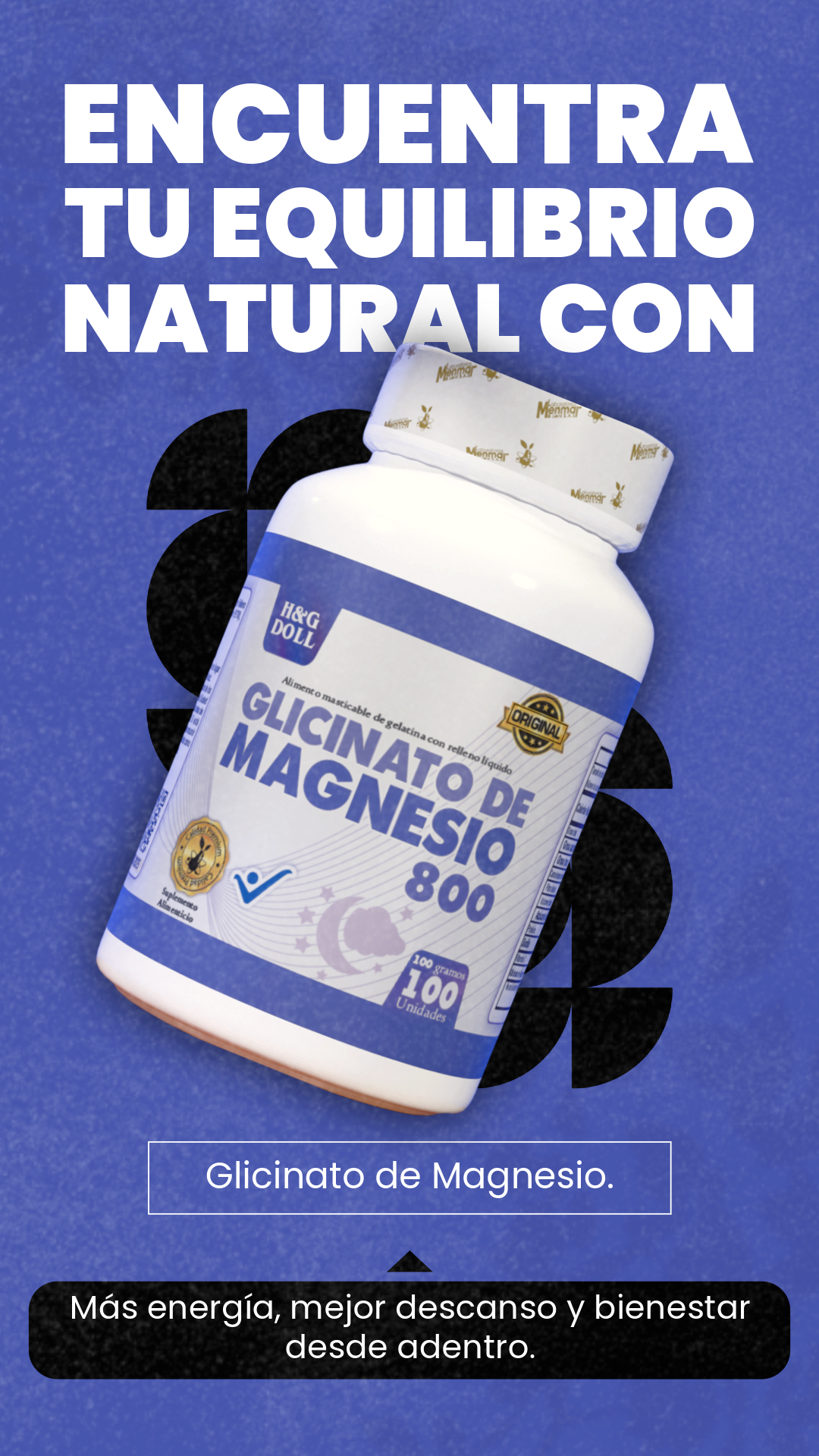 GLICINATO DE MAGNESIO 800