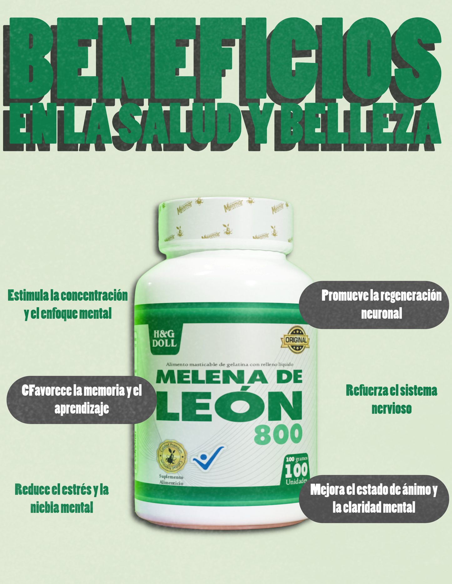 BLACK FRIDAY 🔥 Melena de León 3×2 – Activa tu mente y ahorra $71.000