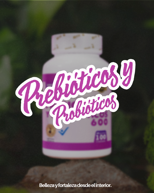 PREBIÓTICOS Y PROBIÓTICOS 600