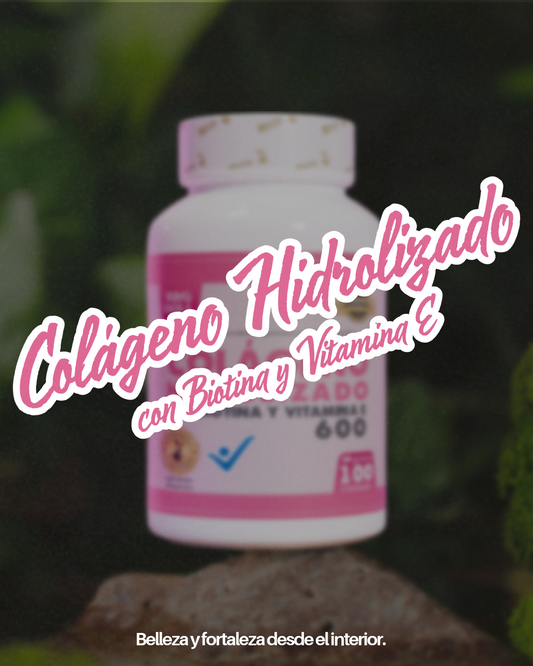 Colágeno Hidrolizado + Biotina + Vitamina E