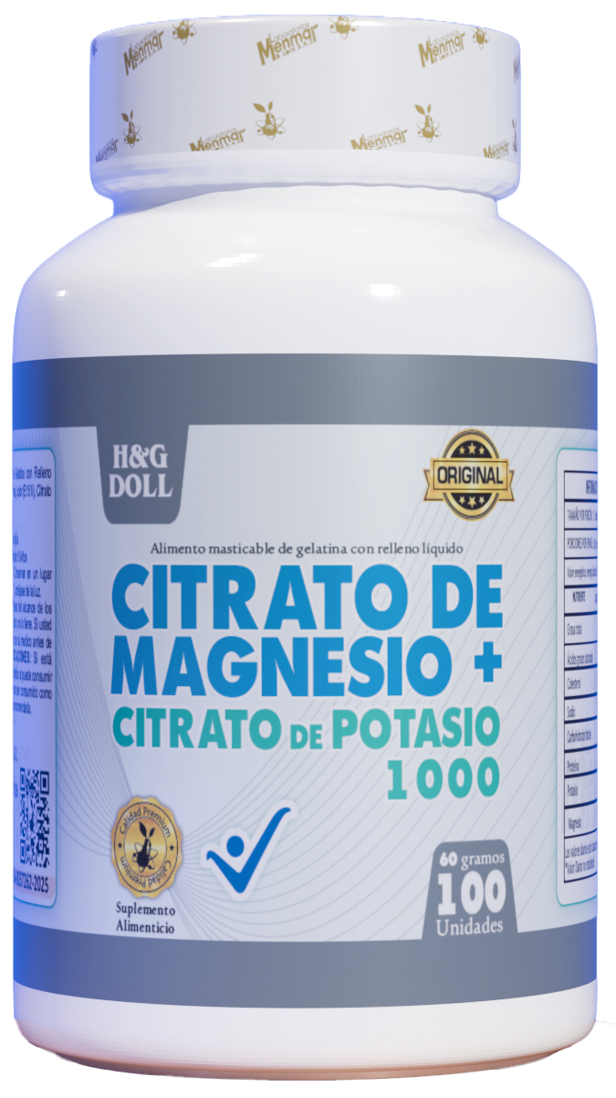 CITRATO DE MAGNESIO + CITRATO DE POTASIO