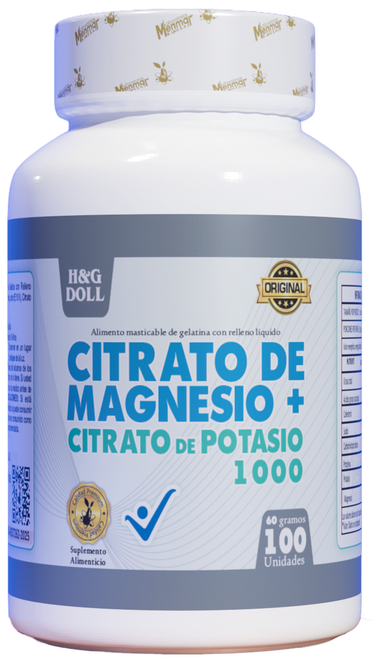 CITRATO DE MAGNESIO + CITRATO DE POTASIO