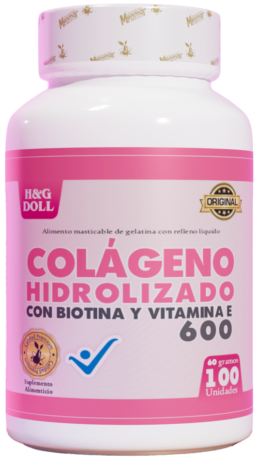 Colágeno Hidrolizado + Biotina + Vitamina E