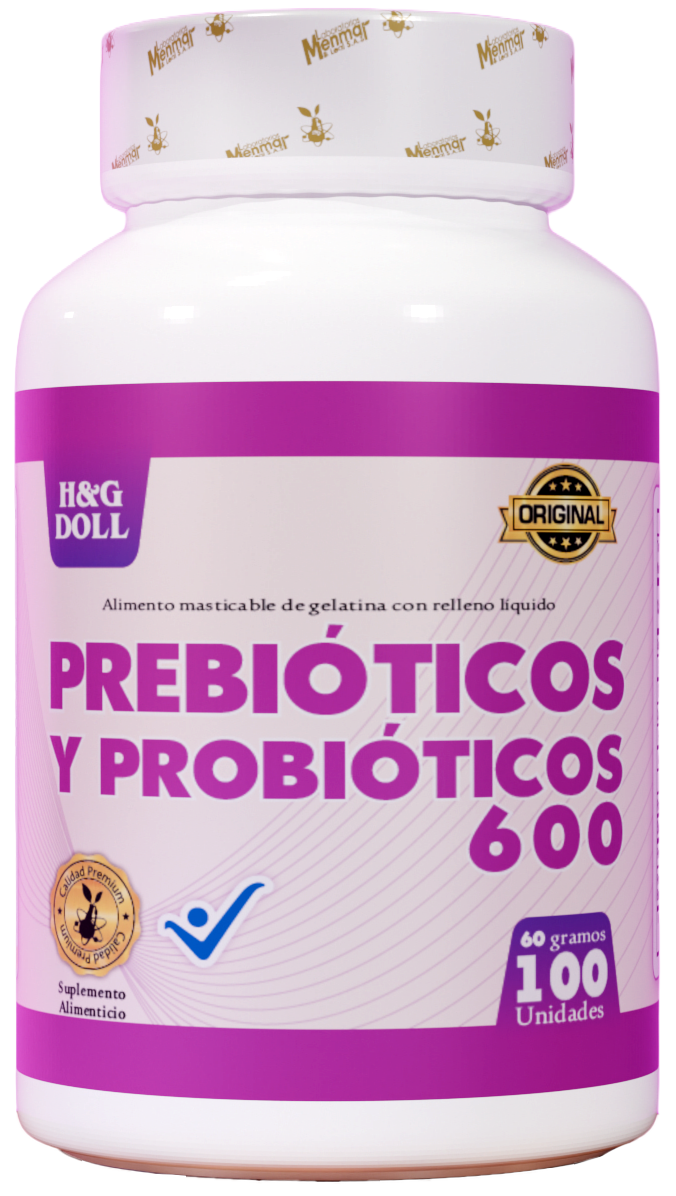 PREBIÓTICOS Y PROBIÓTICOS 600